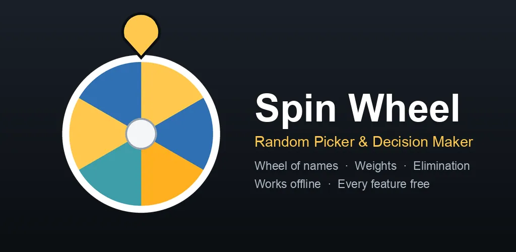 Spin Wheel: Random Picker feature graphic