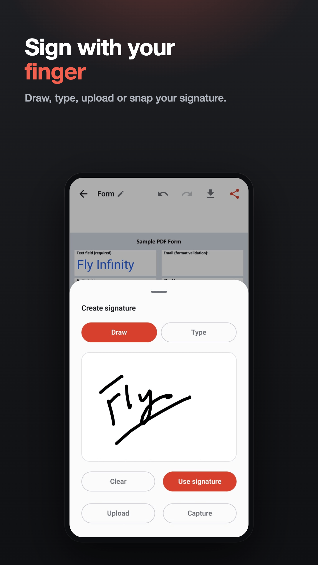 PDF Filler screenshot 2 of 4