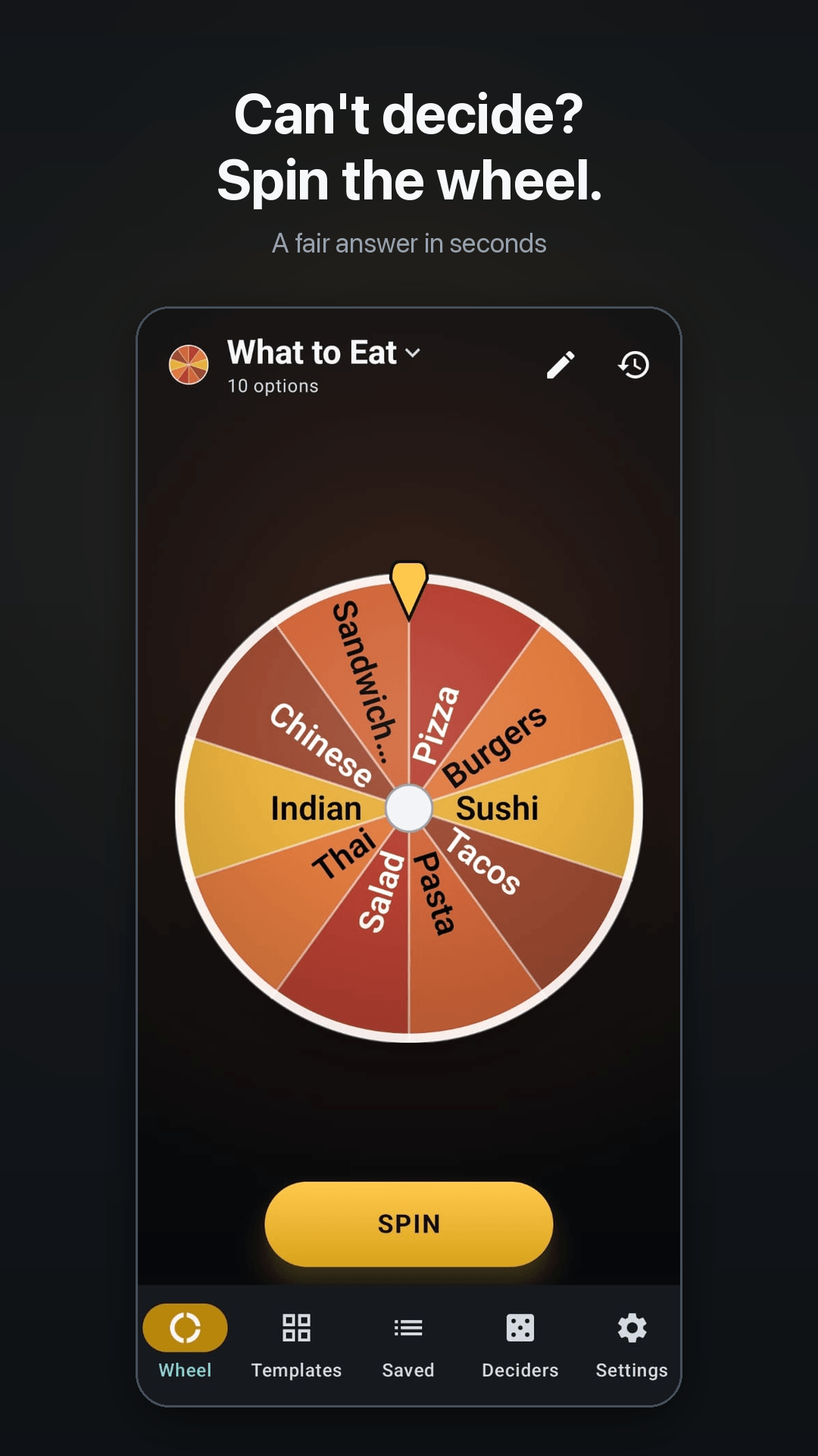 Spin Wheel screenshot 1 of 6