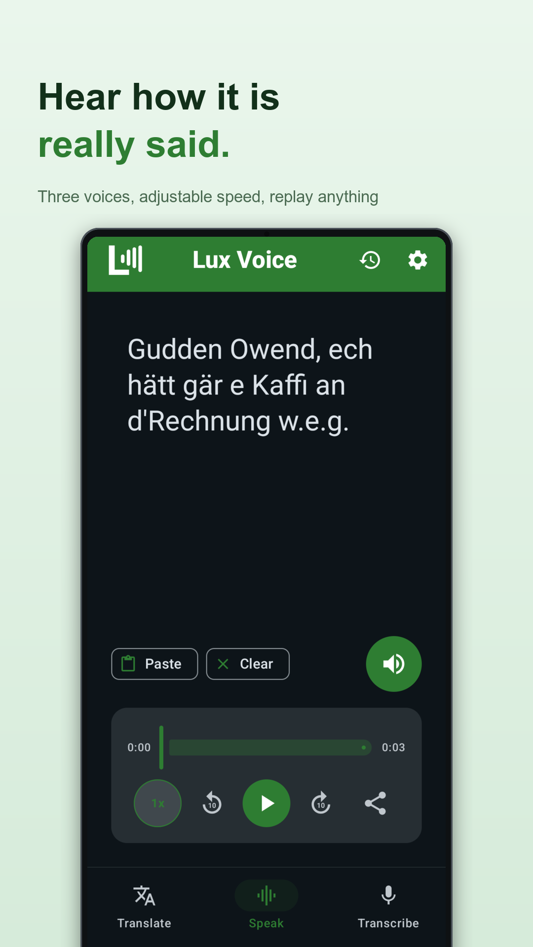 LuxVoice screenshot 2 of 5