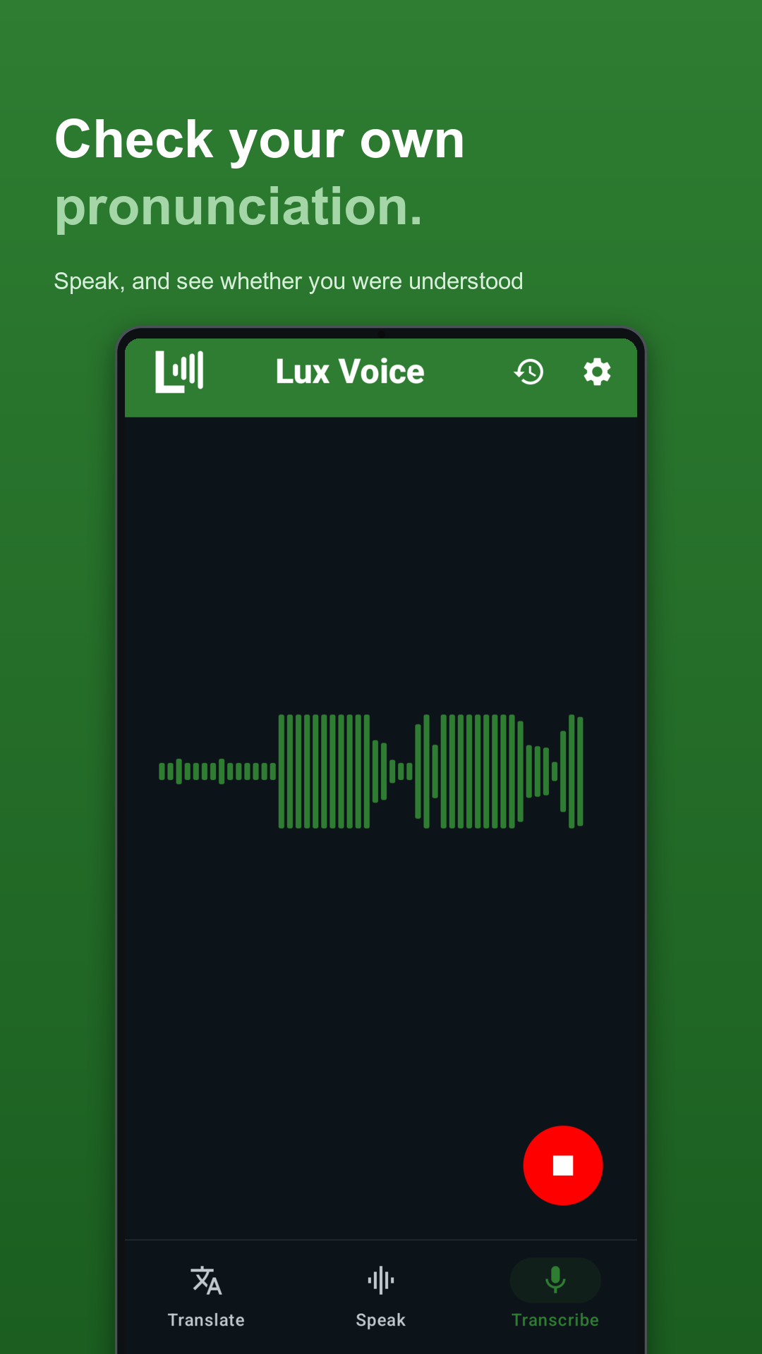 LuxVoice screenshot 3 of 5